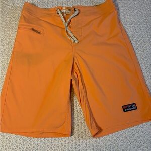 Patagonia Worn Wear Men's Bright Orange Board Shorts